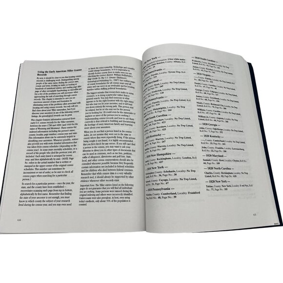 The Tillers In America Genealogical Book 1790 - 1997 by Halberts Paperback - Picture 7 of 8